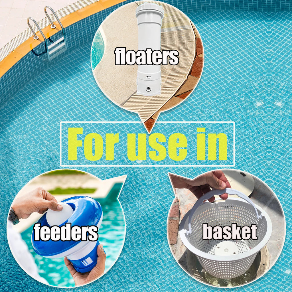 3 inch 50 Pounds Chlorine Tablets , Stabilized Chlorine Tablets for Hot Tubs, Swimming Pools