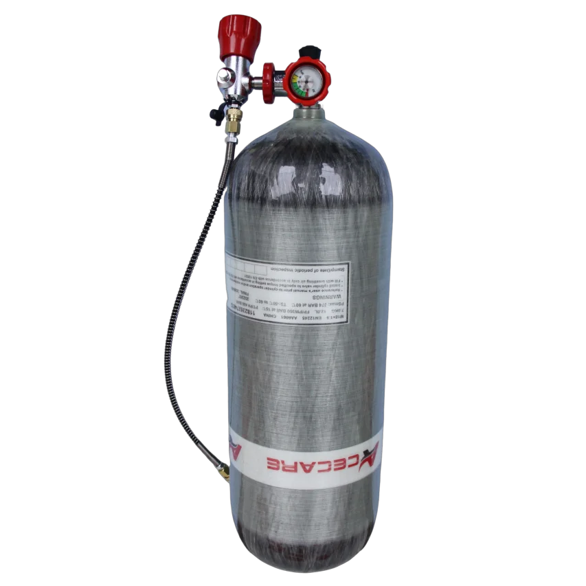 ACECARE 310Bar 4500Psi 31Mpa High Pressure 12L CE Carbon Fiber Cylinder Diving Scuba Tank Valve Filing Station SCBA Diving