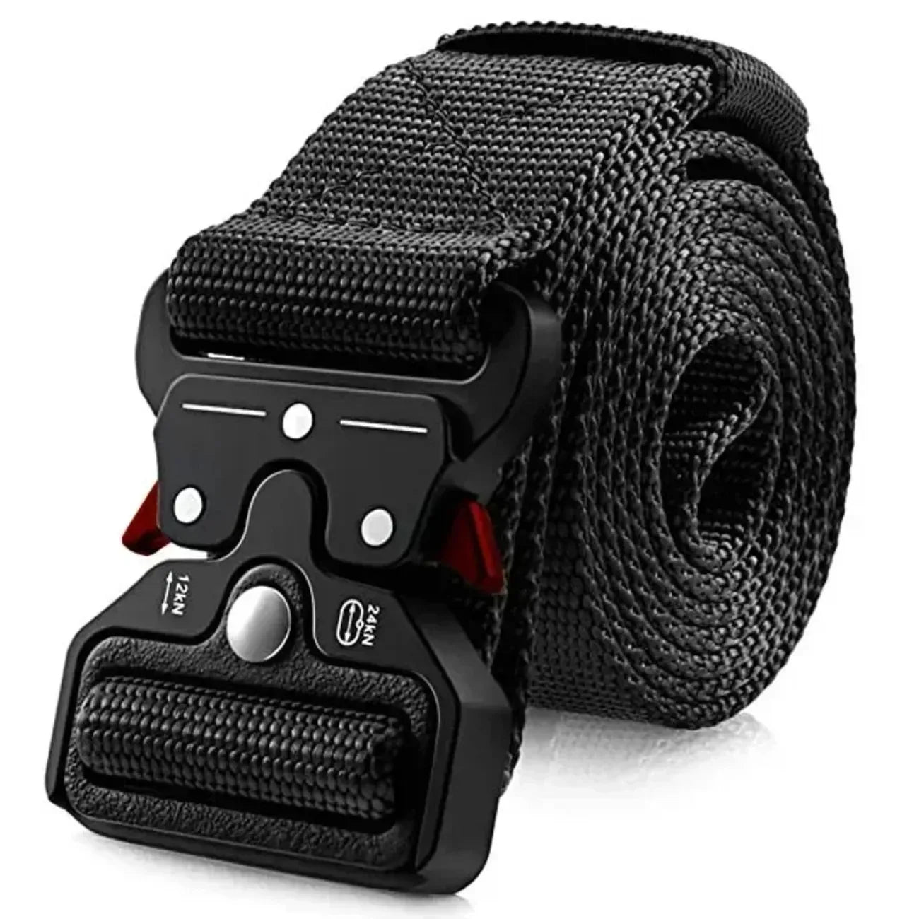 Unisex Tactical Belt, Adjustable Safety Buckle