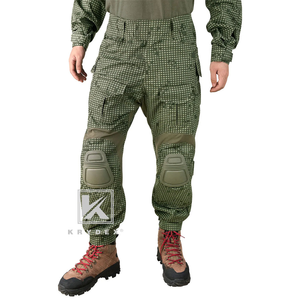 Camouflage Tactical Combat Pants Tactical Combat Trousers Knee Pads