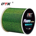 FTK 300/500m Invisible Fishing Line Speckle Fluorocarbon Coating Line
