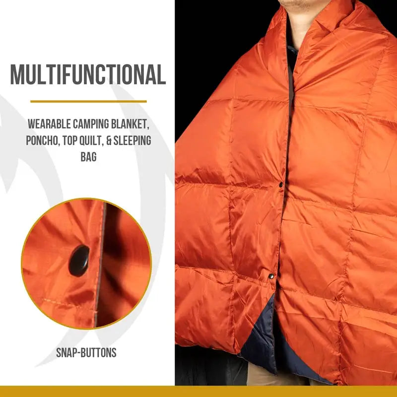 Camping Blanket Foldable Travel Quilt For Outdoor Camping