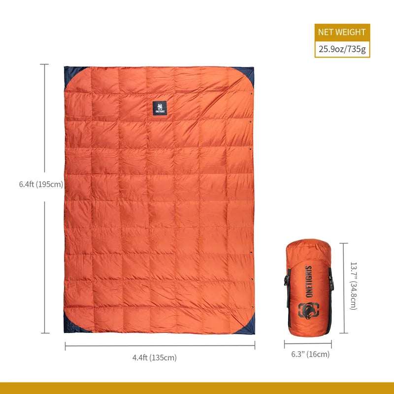 Camping Blanket Foldable Travel Quilt For Outdoor Camping