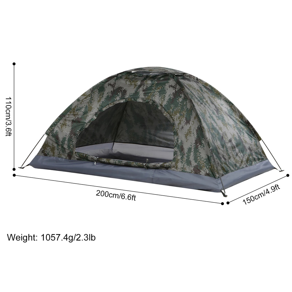 1/2 Person Ultralight Camping Tent  Anti-UV Coating