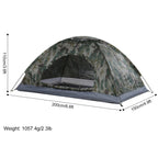 1/2 Person Ultralight Camping Tent  Anti-UV Coating