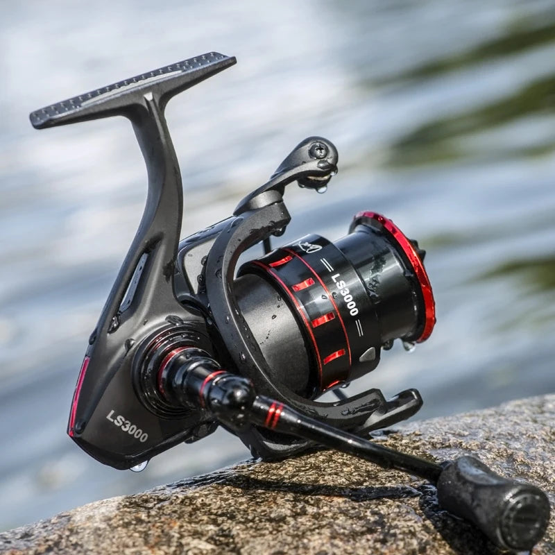 Fishing Reel Lure 1000 2000 3000 Spinning Reel Double Grip