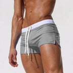 Men's Swimsuit 10 Color Back Pocket Design Quick-drying