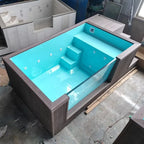 Customized High Quality Wholesale Garden Glass Window Above Ground Swimming Pool And Accessories