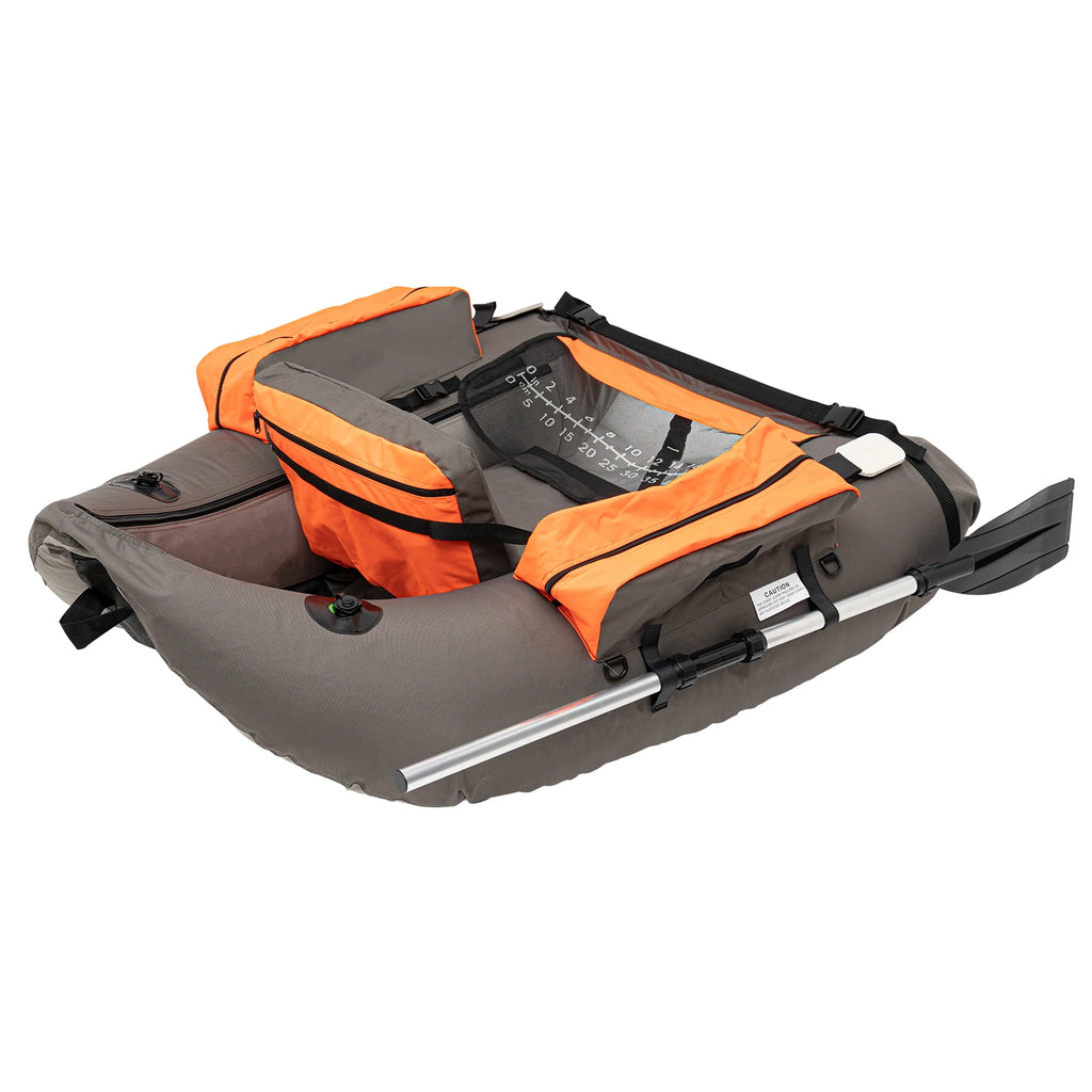 Outdoor Fishing Boat Inflatable Boat Raft with Pump Adjustable Backrest
