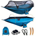 Professional Camping Hammocks With Mosquito Net Lightweight Double For Camping Hiking Backpacking Includes Two 10 FT Tree Straps