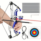 Mini Archery Bow Set 9.8" Mini Compound Bow
