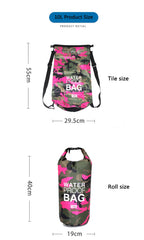 30L Waterproof Swimming Bag Fishing Boating Kayaking Storage Drifting Rafting Bag