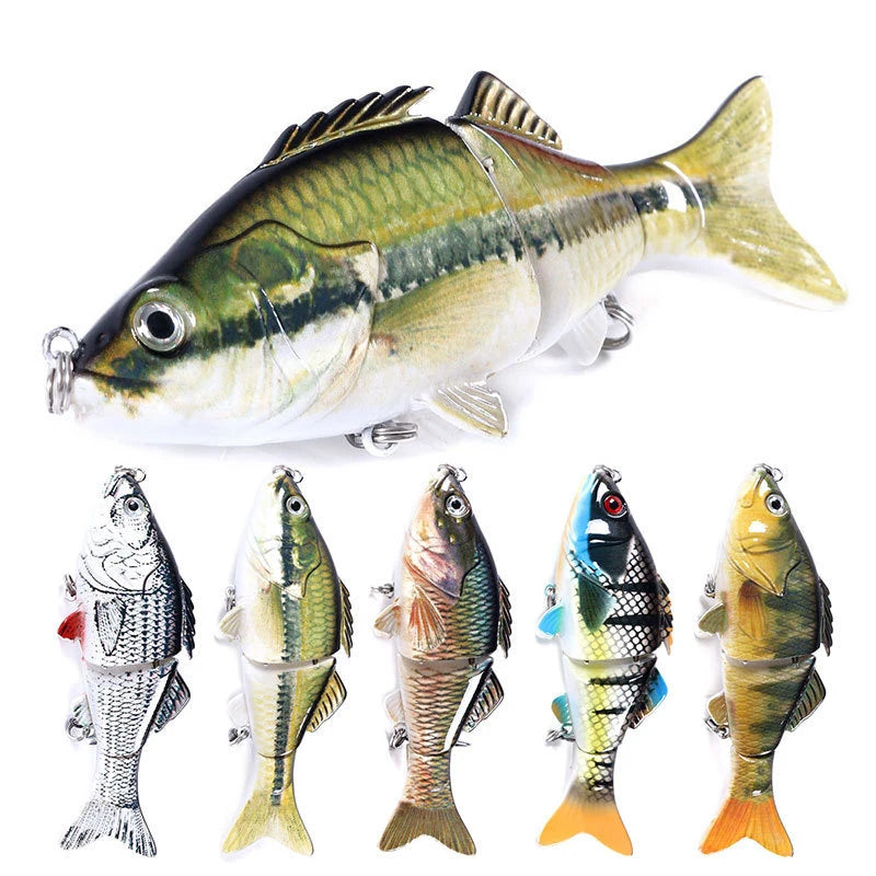 Lure bait multi-section fish imitation