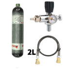 4500Psi 300Bar 2L Carbon Fiber Cylinder HPA Tank High Pressure
