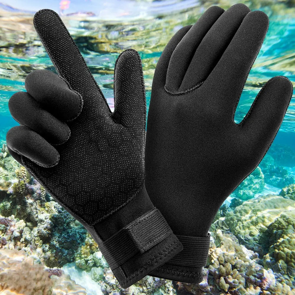 3mm Wetsuit Gloves Thermal Anti Slip Neoprene Scuba Diving Gloves