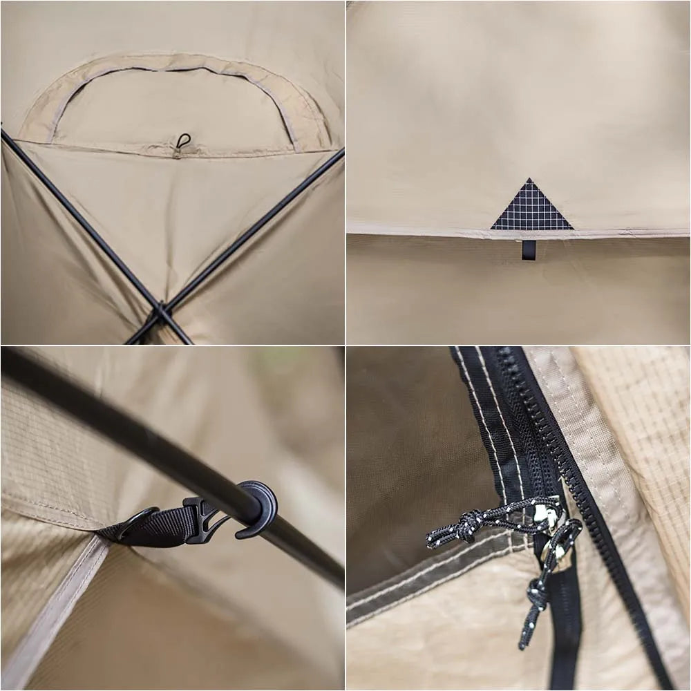 Commander Dome Tent Shelter Waterproof Windproof Ultra-ligh