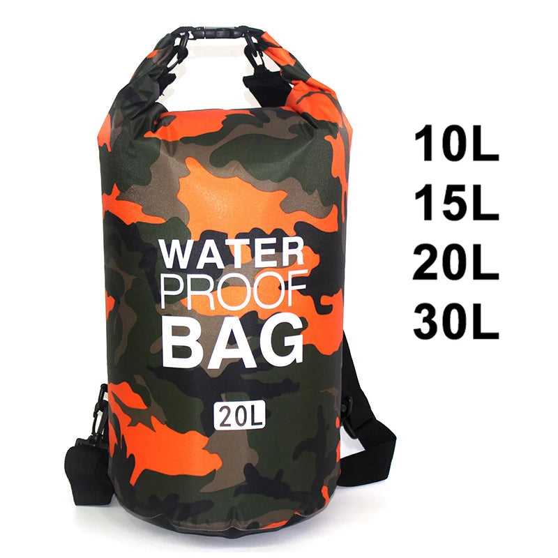 30L Waterproof Swimming Bag Fishing Boating Kayaking Storage Drifting Rafting Bag