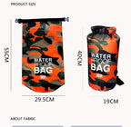 30L Waterproof Swimming Bag Fishing Boating Kayaking Storage Drifting Rafting Bag