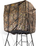 7' Tall Quad Pod Hunting Blind with 4 Zippered Windows -