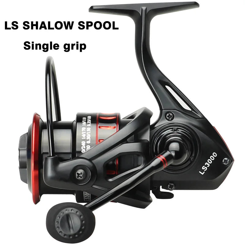 Fishing Reel Lure 1000 2000 3000 Spinning Reel Double Grip