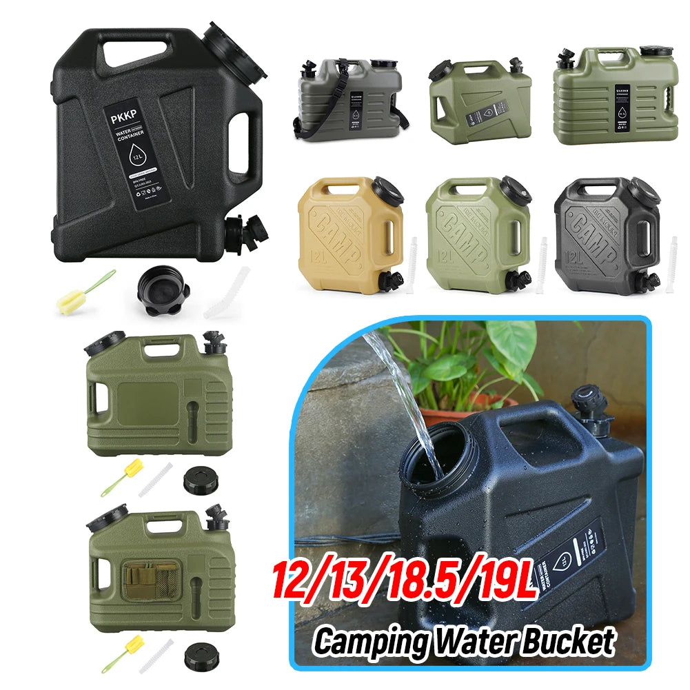 12/13/19L Water Tank Outdoor Water Bin Large Capacity
