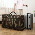 Camouflage Luggage Moving House Big Bag Thick Waterproof  Travel Bag