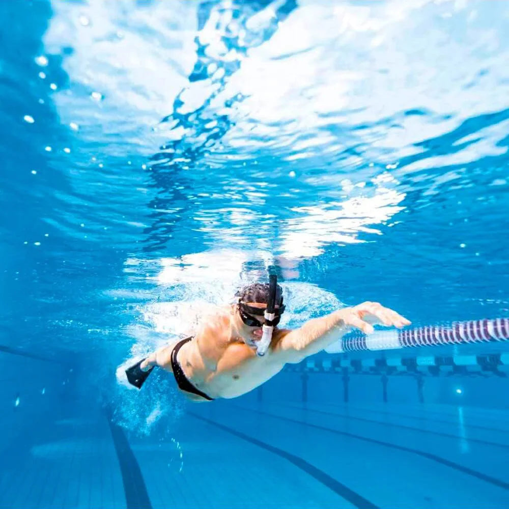 Swim Training Snorkel Frontal Swim Snorkel Tube Center-Mount