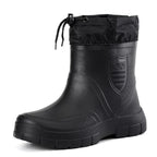 Men's Rain Boots Waterproof outdoor  lightweight boot.
