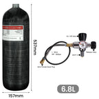 4500Psi 300Bar 6.8L Carbon Fiber Cylinder High Pressure Air Tank
