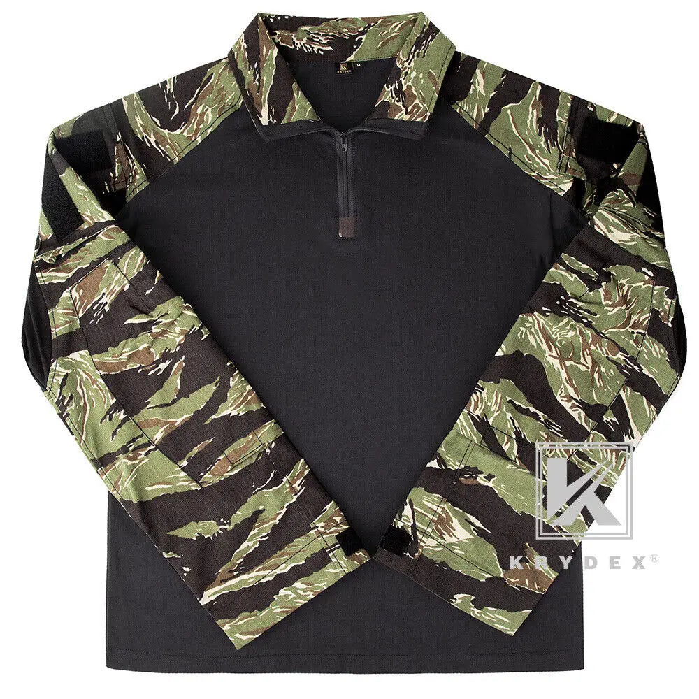Camouflage Combat Uniform Clothing Hunting Hiking Tactical Shirt & Pants