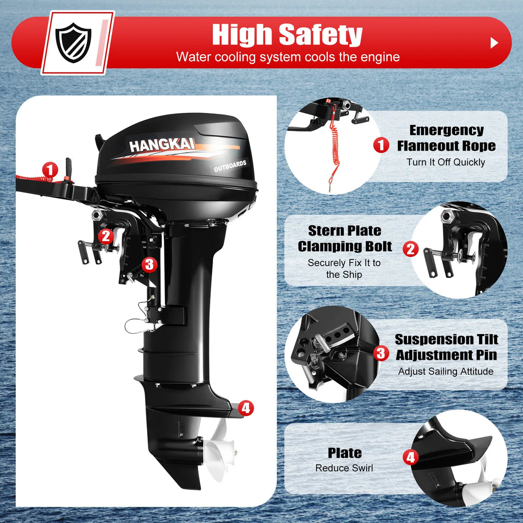 High Quality 18 HP Outboard Motor for Boats