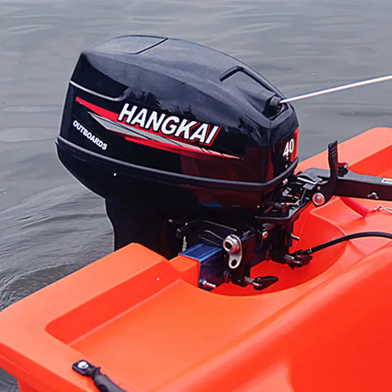40HP Outboard Motor 2-Stroke 703cc Petrol Boat Engine,20" Long Shaft Water Cooled