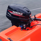 40HP Outboard Motor 2-Stroke 703cc Petrol Boat Engine,20" Long Shaft Water Cooled