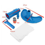 Professional Pool Cleaning Suction Set with Brush Multipurpose Pool Vacuum