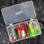 New Hybrid 78Piece Fishing Lure Set Hard and Soft Lure Kit Minnow Metal Lure SpoonsTackle Accessory Box For Bass Pike Crankbaits