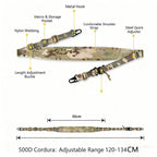 Tactical 2 Point Sling Strap 500D Nylon Material Adjustable  Shoulder Straps