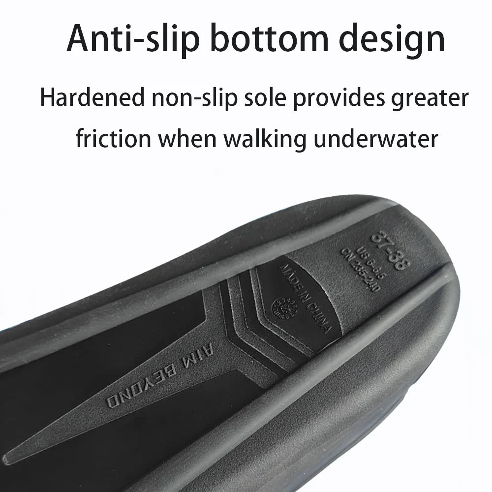 Professional Scuba Diving Long Fins Lightweight Flippers Water Sports Beach Shoes Snorkeling FreeDiving Spearfishing Hunting