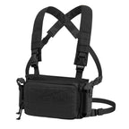 Tactical Micro D3CR Chest Rig with Triple 5.56 7.62 9mm Magazine Pouch