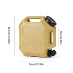 12/13/19L Water Tank Outdoor Water Bin Large Capacity