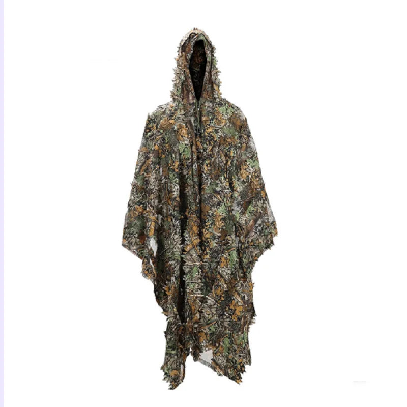 Men Women Kids Outdoor Ghillie Suit Camouflage Clothes