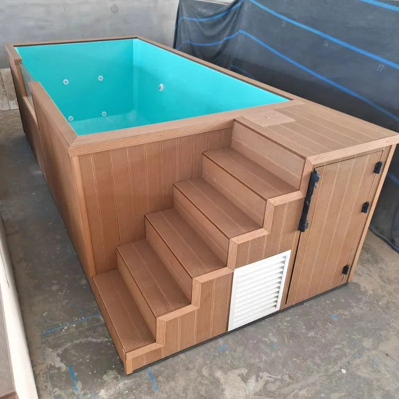 Customized High Quality Wholesale Garden Glass Window Above Ground Swimming Pool And Accessories