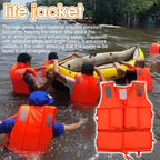 Life Jacket Orange Useful Adult Childen Foam Flotation Swimming Life Jacket