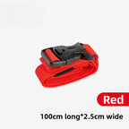 4/2/1PCS Cargo Tie Luggage Lash Belt Strap Buckle Camping Nylon Travel Kits Buckle Tie-Down Belt Cargo Straps for Travel Camping