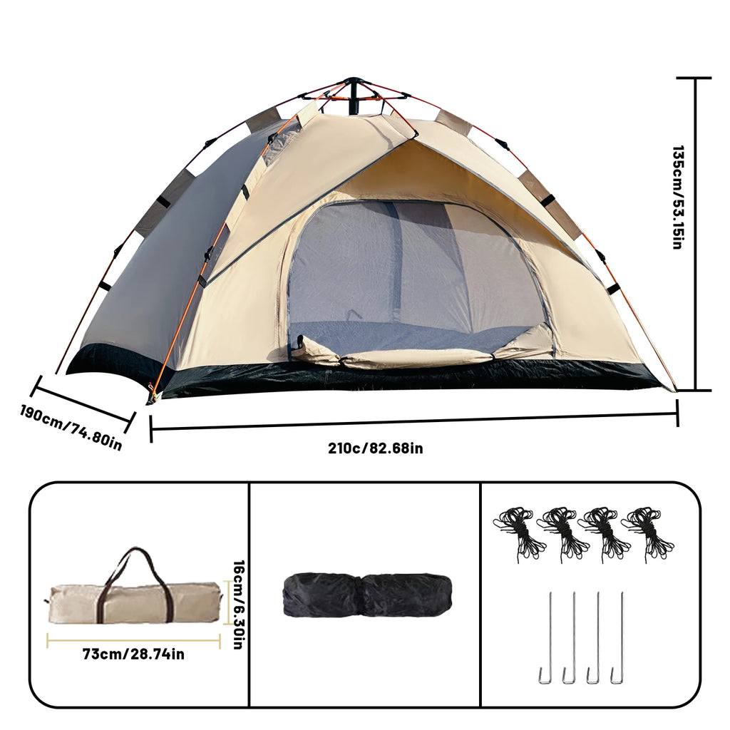 2-4 Person Lightweight Windproof Tent