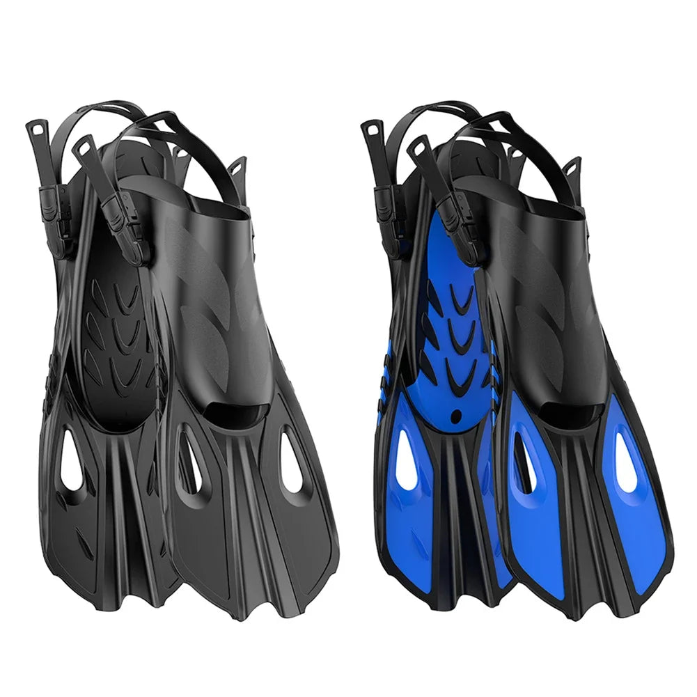 Cool Silicone Short Fins - Professional Scuba Diving & Snorkeling Fins for Adults, I