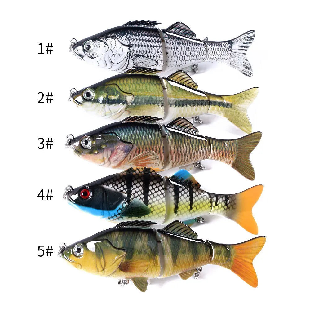 Lure bait multi-section fish imitation