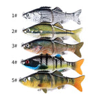 Lure bait multi-section fish imitation
