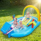 Inflatable Play Center Outdoor/Indoor 98 × 64 × 39 in Kid Pool Slide