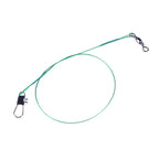 Super Strong Steel Fishing Line  Wire Lead Rotating Snaps