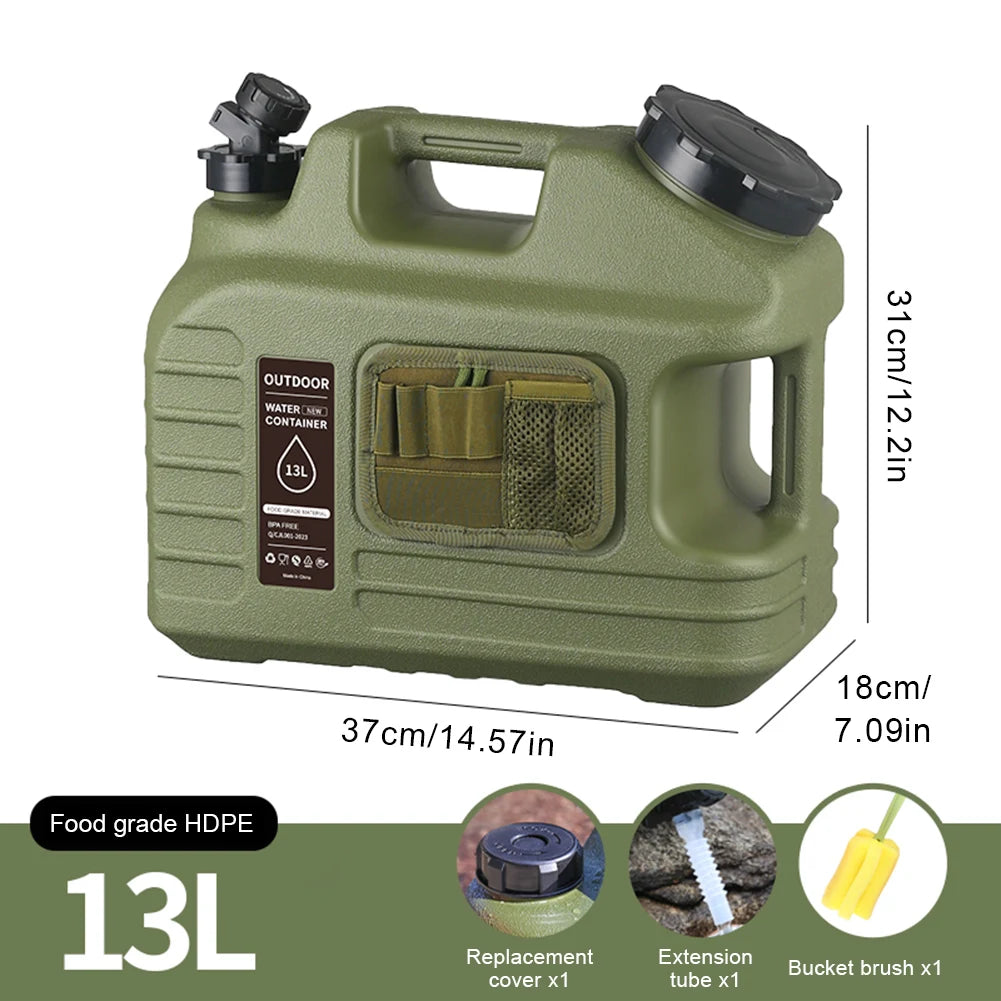 12/13/19L Water Tank Outdoor Water Bin Large Capacity